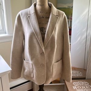 Talbots Blazer - Cream - 18